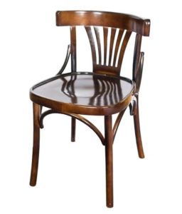 Кресло «Роза», берёза, бесцветный лак, КМФ 120-2