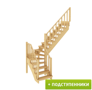 Лестница К-021м Л сосна (6 уп)